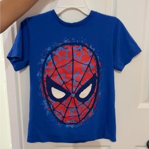 Blue Spider-Man Graphic T-Shirt